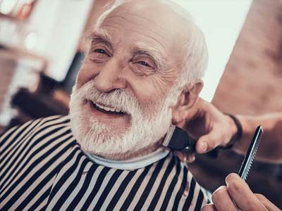 Gents Grooming -Senior citizen